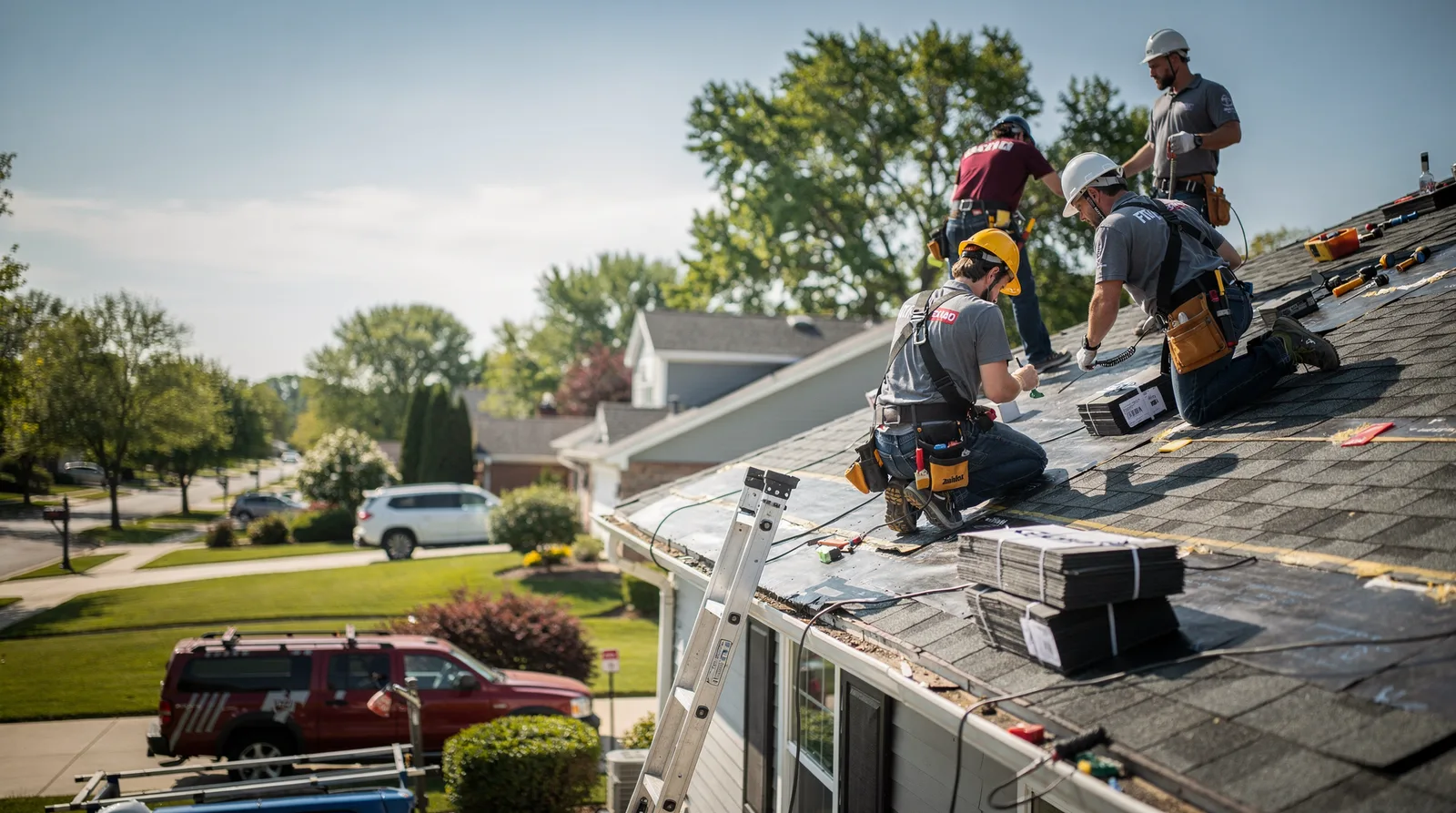 Roof Repair in Maryland Line, MD around you